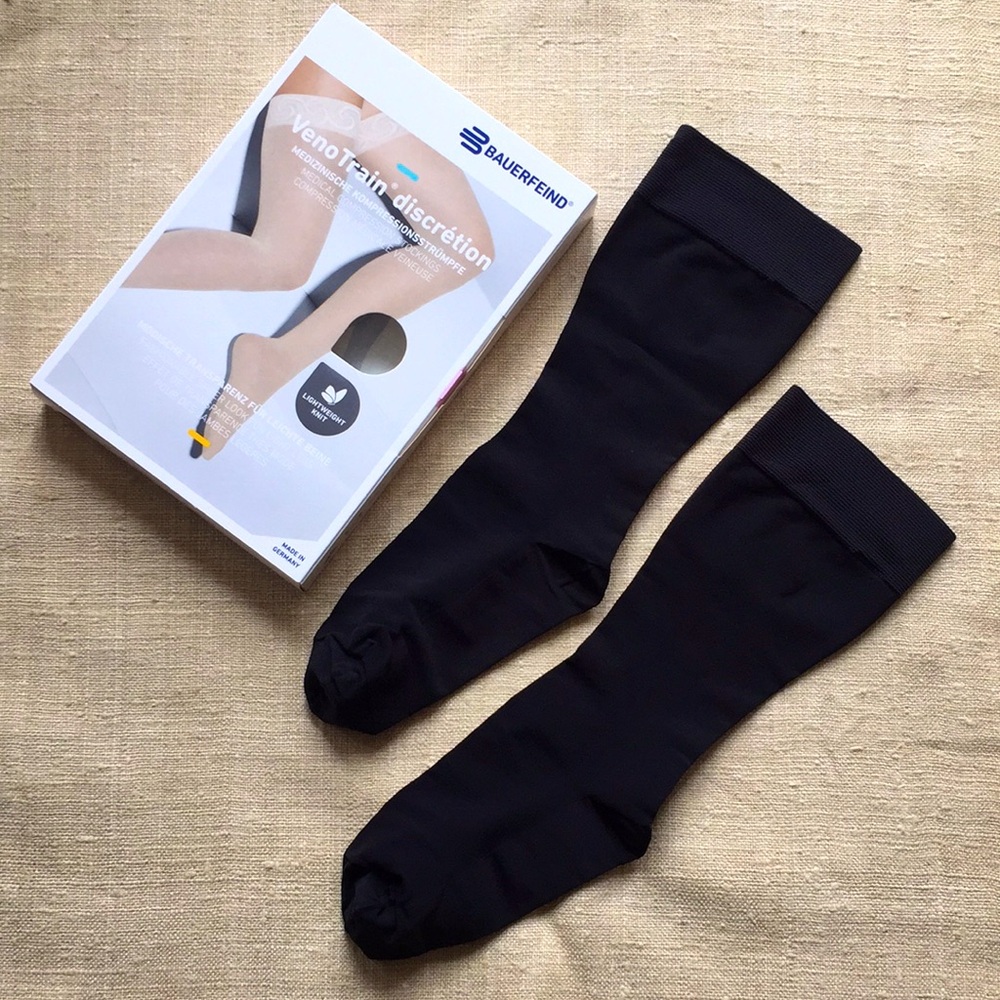 Bauerfeind VenoTrain Discretion Compression Socks (Black)